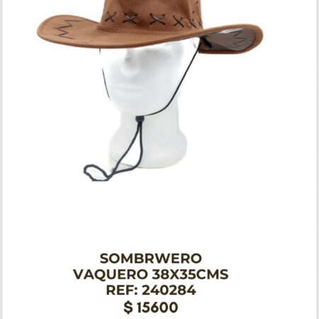 Sombrero Vaquero 38x35cm