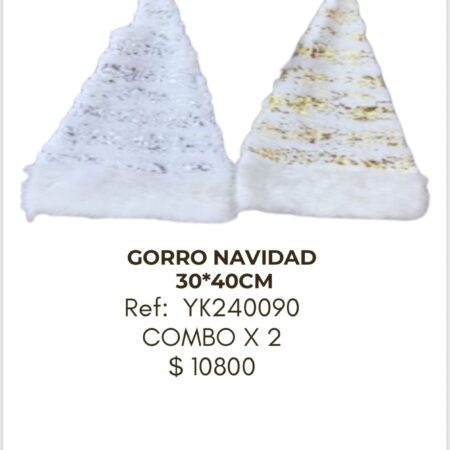 Gorro Navidad 30x40cm