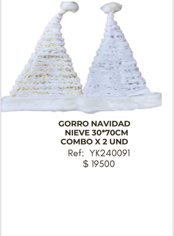 screenshot-53 Gorro Navidad Nieve 30x70cm combo x 2 unidades