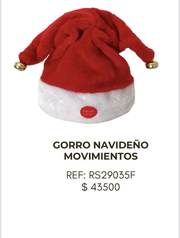 screenshot-52 Gorro Navideño Movimientos