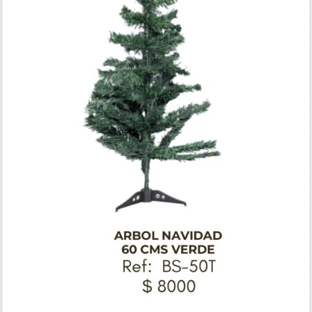 Árbol de Navidad 60cm Verde