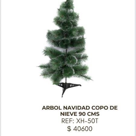 Árbol de Navidad Copo de Nieve 90 cm