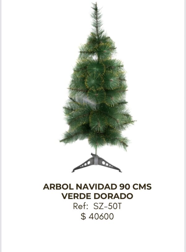 screenshot-33 Árbol Navidad 90cm Verde Dorado