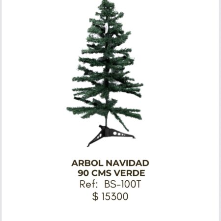 Árbol Navidad 90cm Verde