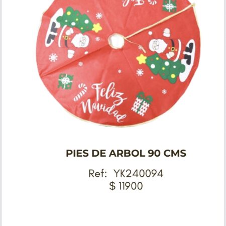 Pies de Árbol Papanoel 90cm