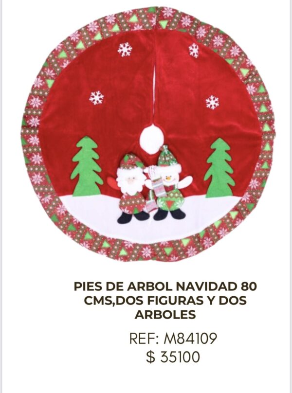 screenshot-22 Pies de Árbol Navidad 80 cm, 2 figuras, 2 árboles