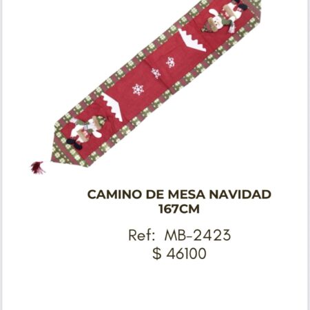 Camino de Mesa Navidad 167 cm