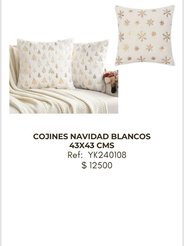 screenshot-14 Cojines Navidad Blancos 43 x 43 cm