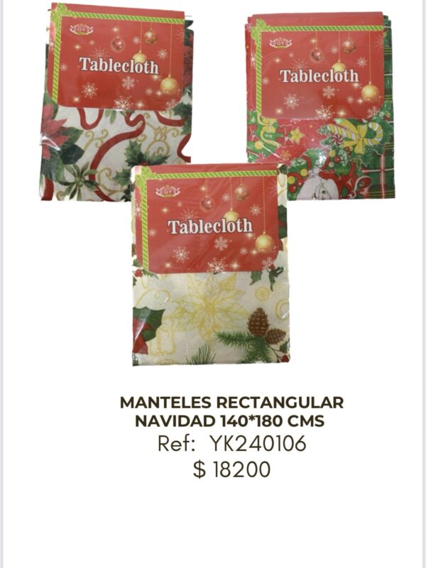 screenshot-12 Manteles Rectangulares Navidad 140 x 180 cm