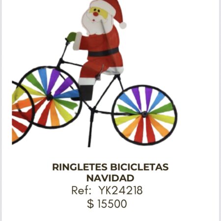 Ringletes Bicicletas Navidad