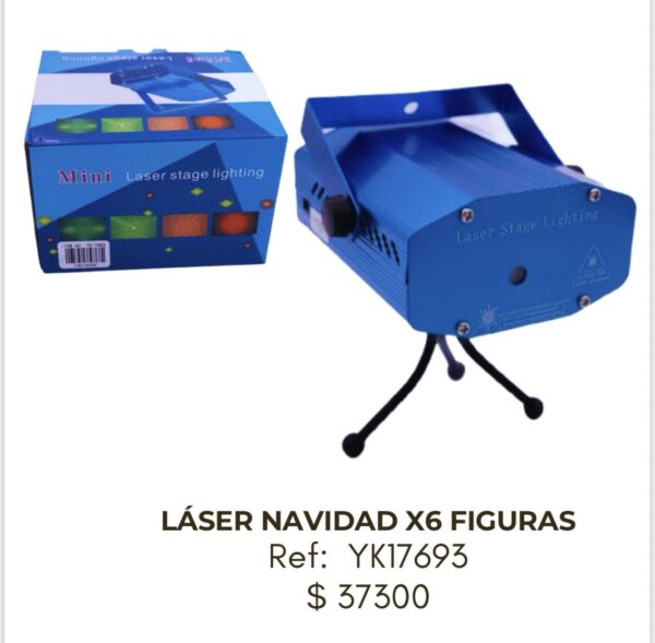 screenshot Láser Navidad x6 Figuras